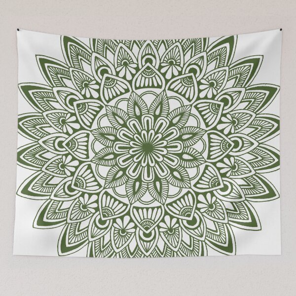 Item preview, Mandala (sage green) designed and sold by Calen  Picard-Carroll.