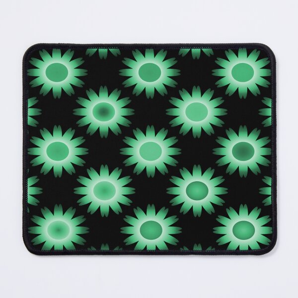 Item preview, Green floral tile designed and sold by janusa.