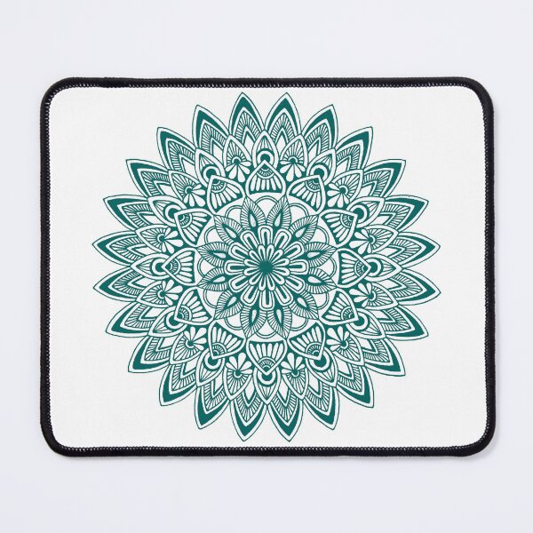 Item preview, Mandala (teal) designed and sold by Calen Picard-Carroll.