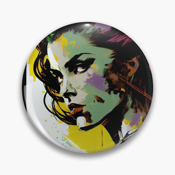 Artikelvorschau, Beautiful Dangerous Brunette - Pop Art entworfen und verkauft von ShadowAndSlate.
