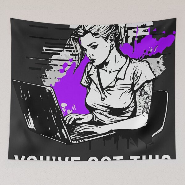 Item preview, You've Got This, Boss Babe (Dark) designed and sold by Jay Mayor Designs.