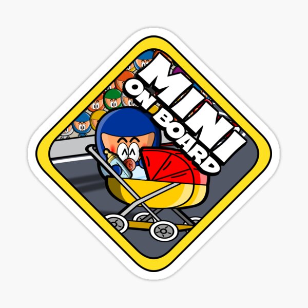 MiniBoy on board Sticker