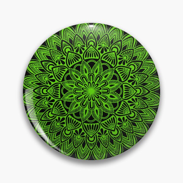 Item preview, Mandala (green) designed and sold by Calen  Picard-Carroll.