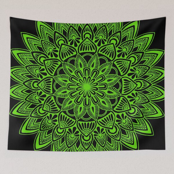 Item preview, Mandala (green) designed and sold by Calen  Picard-Carroll.