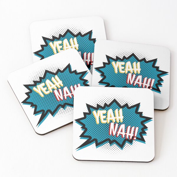 Item preview, Yeah Nah! Quote, aussie slang  designed and sold by TheInspiredAI.
