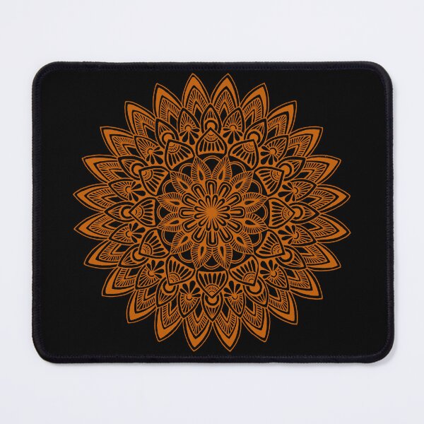 Item preview, Mandala (orange) designed and sold by Calen Picard-Carroll.