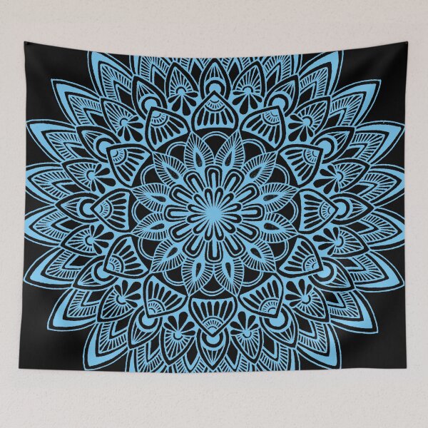 Item preview, Mandala (blue) designed and sold by Calen  Picard-Carroll.