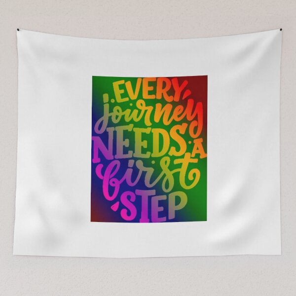Item preview, every journey needs a first step designed and sold by hazelknott.