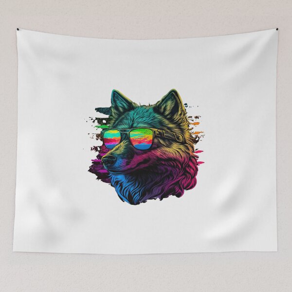 Item preview, RGB Wolf or is it a German shepherd dog :P ? designed and sold by UmagineArts.