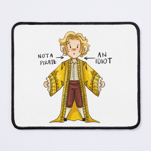 Item preview, Not a pirate but an idiot designed and sold by DoodleSpork.