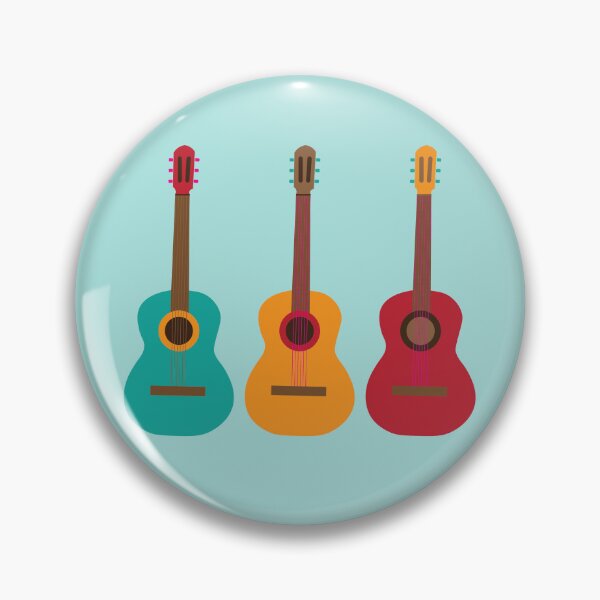 Item preview, Una guitarrra, dos guitarras, tres guitarras designed and sold by FrancesPoff.