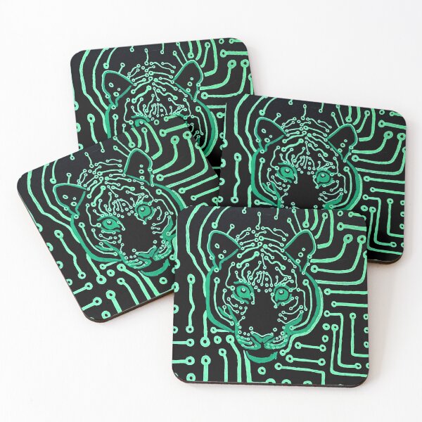 Item preview, Circuit Board Tiger  designed and sold by RaLiz.