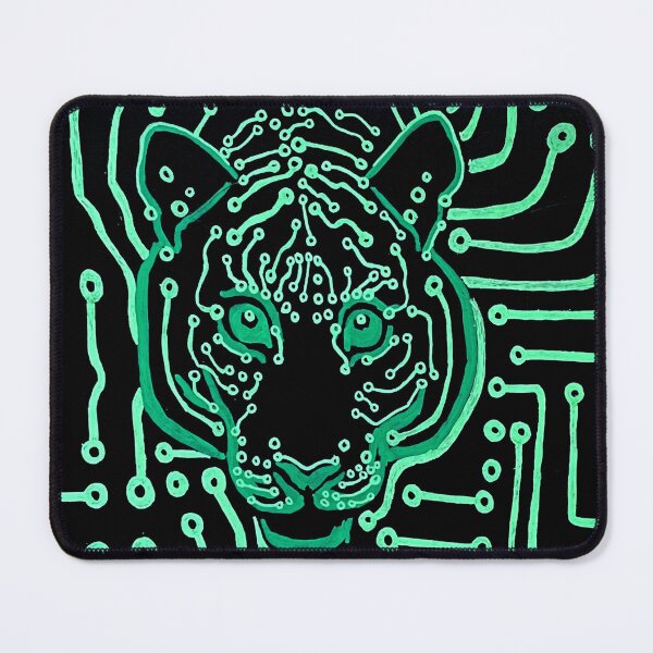Item preview, Circuit Board Tiger  designed and sold by RaLiz.
