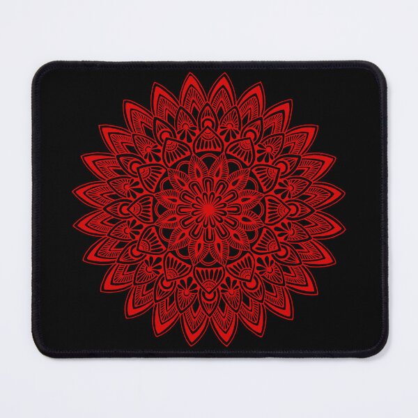 Item preview, Mandala (red) designed and sold by Calen Picard-Carroll.