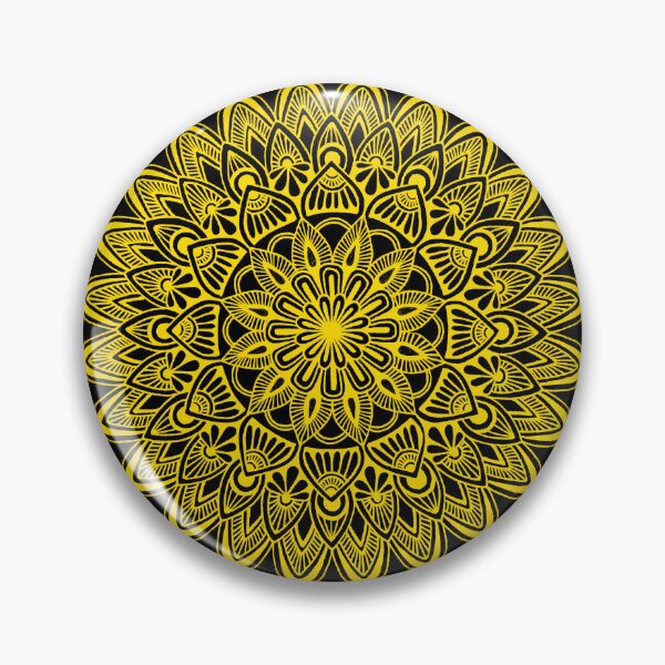 Item preview, Mandala (yellow) designed and sold by Calen  Picard-Carroll.
