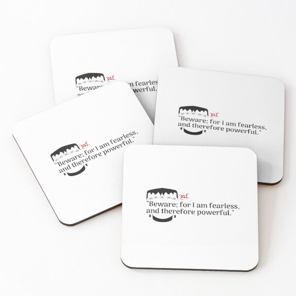 Item preview, Frankenstein - Quotes from Famous Books designed and sold by royumi.