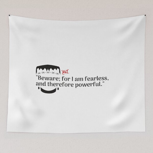 Item preview, Frankenstein - Quotes from Famous Books designed and sold by royumi.