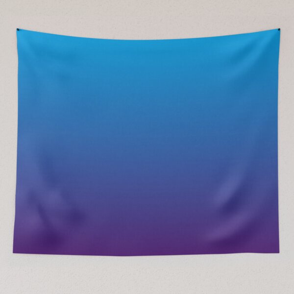 Item preview, Sky Blue Blend Ombre Two Tone Effect designed and sold by PrintAngels.