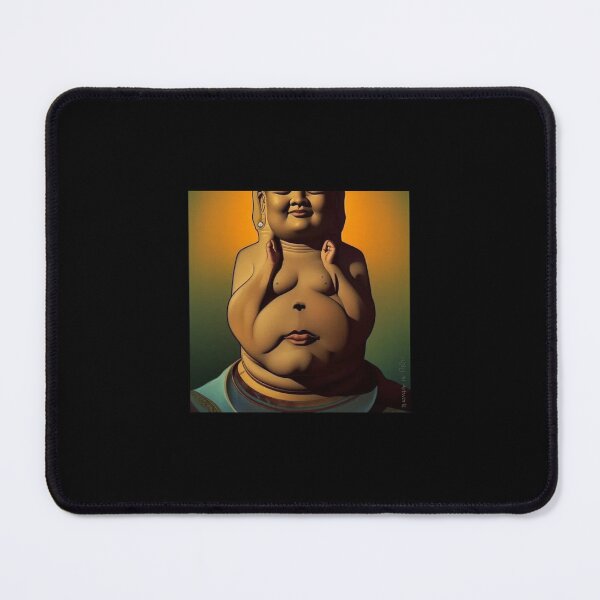 Item preview, Smiling Buddha designed and sold by UglyAIArtwork.