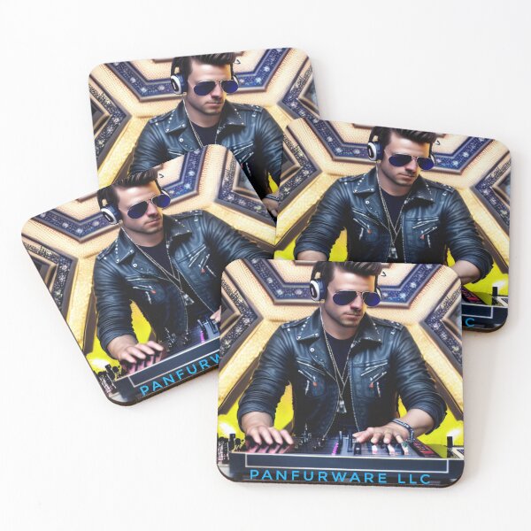 Item preview, Male with Aviators DJ Djing  designed and sold by PanfurWare-LLC.