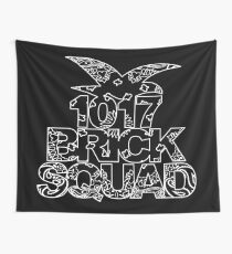 BRCKSQD2blckbndn Wall Tapestry