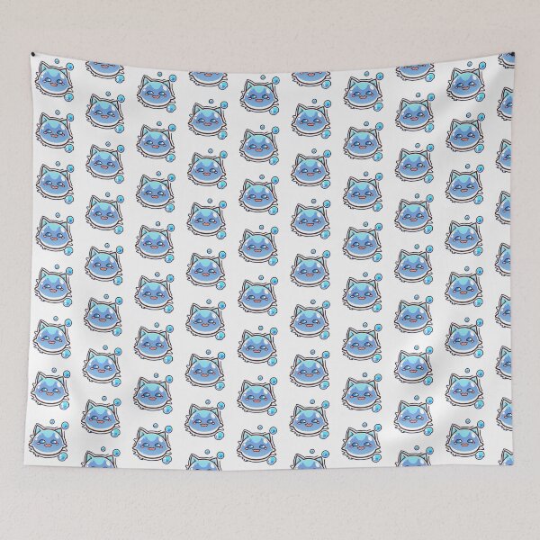 Item preview, Adorable Anime Cat Slime Sticker designed and sold by DaydreamDepot.