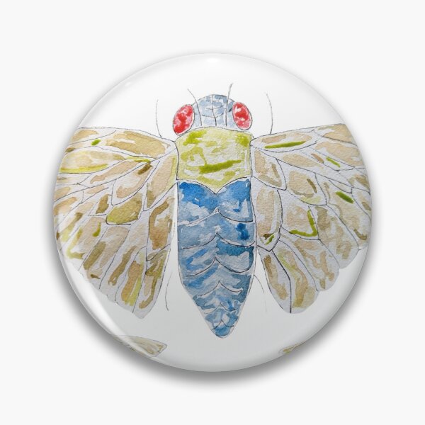 Item preview, Cicada Watercolor designed and sold by CleverlyInspired.