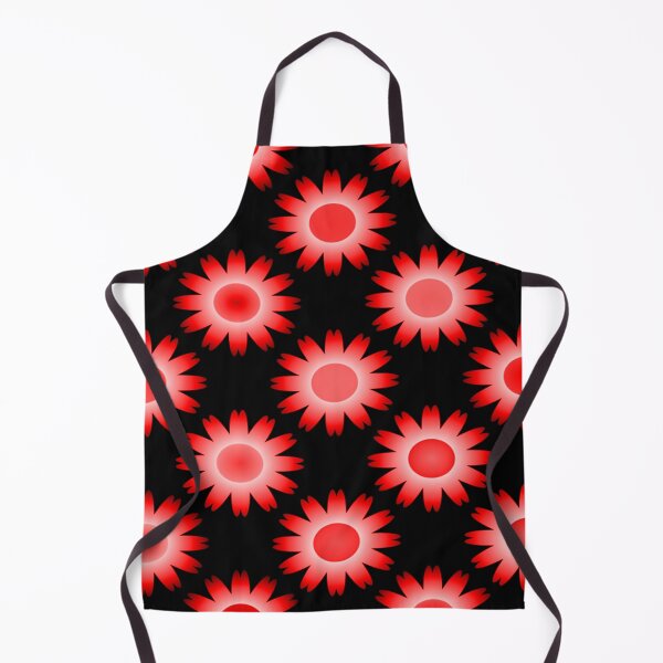 Item preview, Red flower tile designed and sold by janusa.