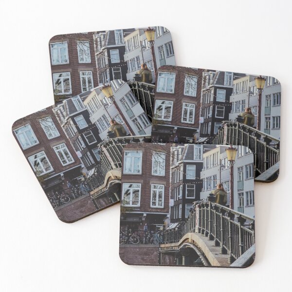 Item preview, AMSTERDAM CITY Blue Teal | Unique Beautiful Travelling Home Decor | Phone Cases Stickers Wall Prints | Scottish Travel Photographer  | ZOE DARGUE PHOTOGRAPHY | Glasgow Travel Photographer  designed and sold by Zoe Dargue Photography.