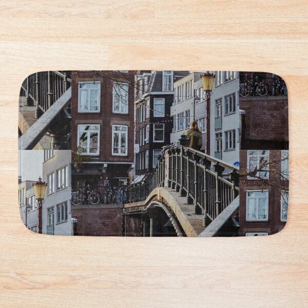 Item preview, AMSTERDAM CITY Blue Teal | Unique Beautiful Travelling Home Decor | Phone Cases Stickers Wall Prints | Scottish Travel Photographer  | ZOE DARGUE PHOTOGRAPHY | Glasgow Travel Photographer  designed and sold by Zoe Dargue Photography.