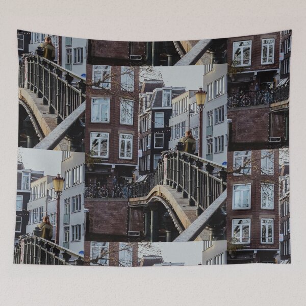 Item preview, AMSTERDAM CITY Blue Teal | Unique Beautiful Travelling Home Decor | Phone Cases Stickers Wall Prints | Scottish Travel Photographer  | ZOE DARGUE PHOTOGRAPHY | Glasgow Travel Photographer  designed and sold by Zoe Dargue Photography.