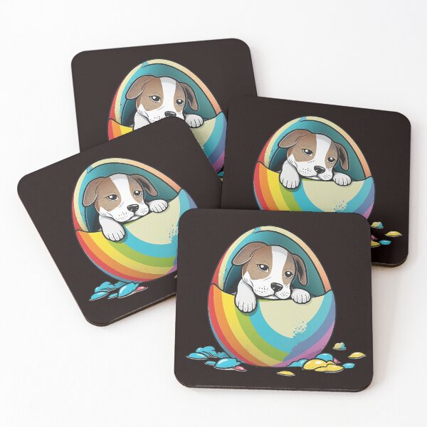 Item preview, rainbow In The egg for dogs lover designed and sold by Cheeeeky.