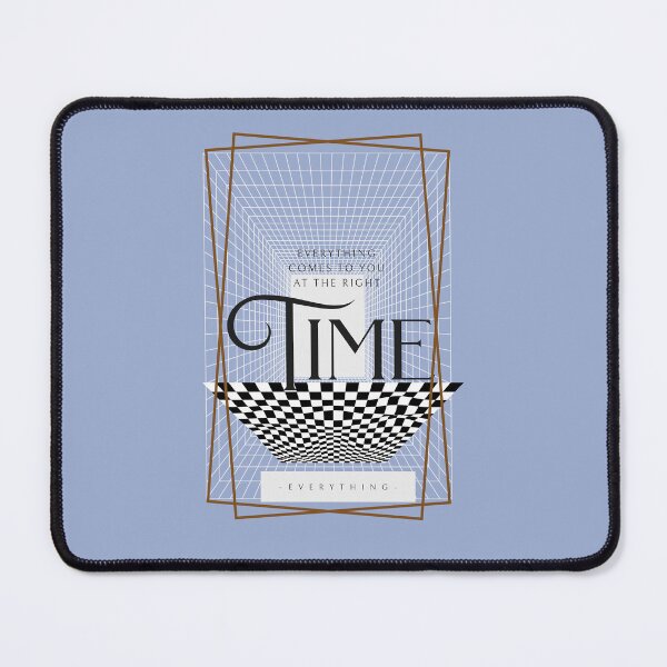 Item preview, Everything Comes to You at the Right Time motivational positive attitude design designed and sold by tranquilbeach.