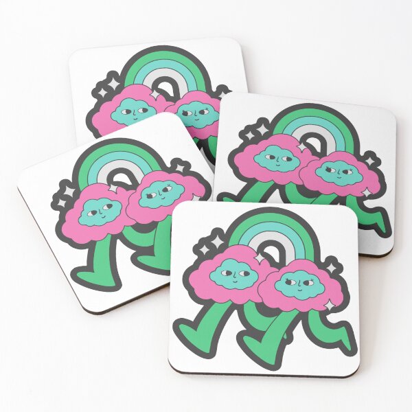 Item preview, Vintage retro cartoon cloud and rainbow character  designed and sold by Izzz P.