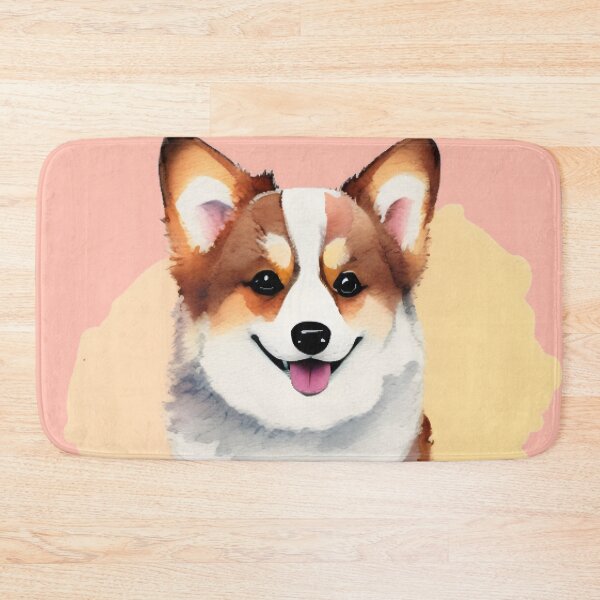 Item preview, Cute Corgi Puppy Art 4 designed and sold by cutiepeaupies.