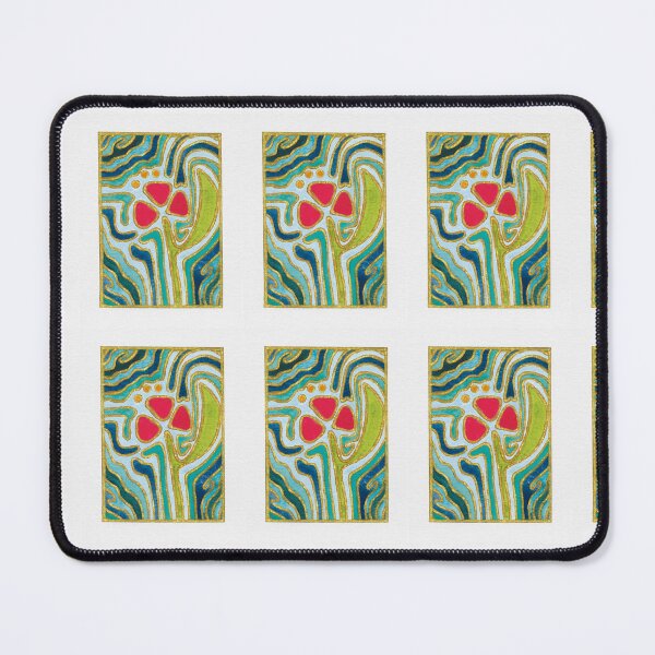 Item preview, Painted Flower Topographic Style designed and sold by NoniBeeArtwork.