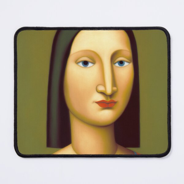 Item preview, Mona Lisa in Tarsila do Amaral Style designed and sold by unrealartwork.