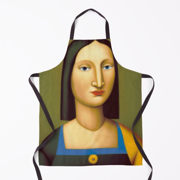 Item preview, Mona Lisa in Tarsila do Amaral Style designed and sold by unrealartwork.
