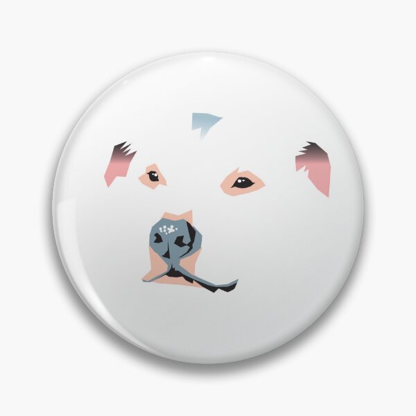 Item preview, Snowy White Staffordshire Bull Terrier designed and sold by Bloomin'  Arty Families.