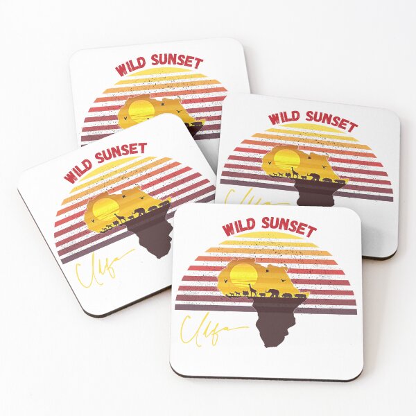 Item preview, Wild Sunset- of Africa mama designed and sold by Delnet ⭐⭐⭐⭐⭐.