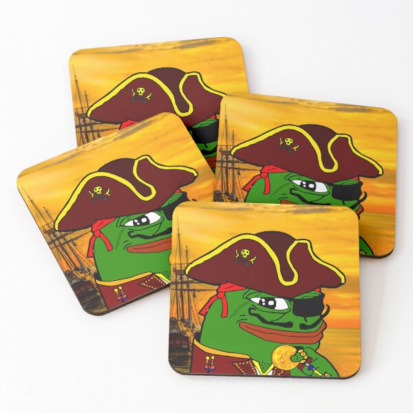 Item preview, Rare Pirate Pepe  designed and sold by Slav-Art.