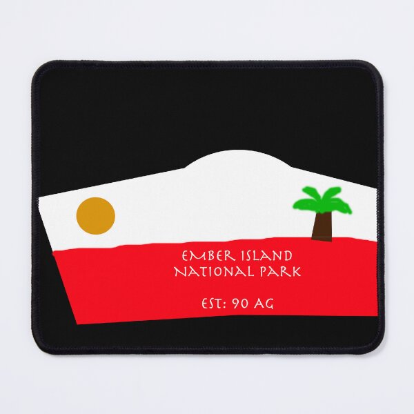 Item preview, Ember Island National Park designed and sold by danraji.