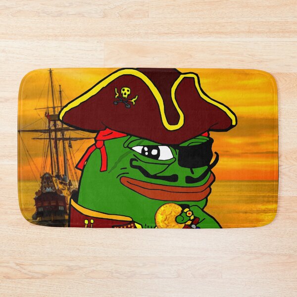 Item preview, Rare Pirate Pepe  designed and sold by Slav-Art.