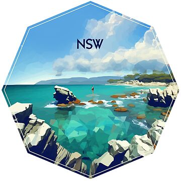 Artwork thumbnail, NSW Coastline by Tangibles