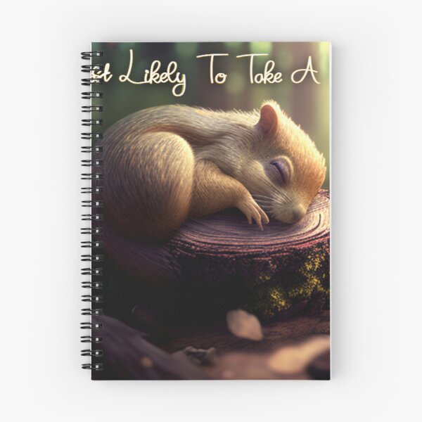 Artikelvorschau, Most Likely to Take a Nap (Cute Squirrel) entworfen und verkauft von Fantasy Masterpiece.