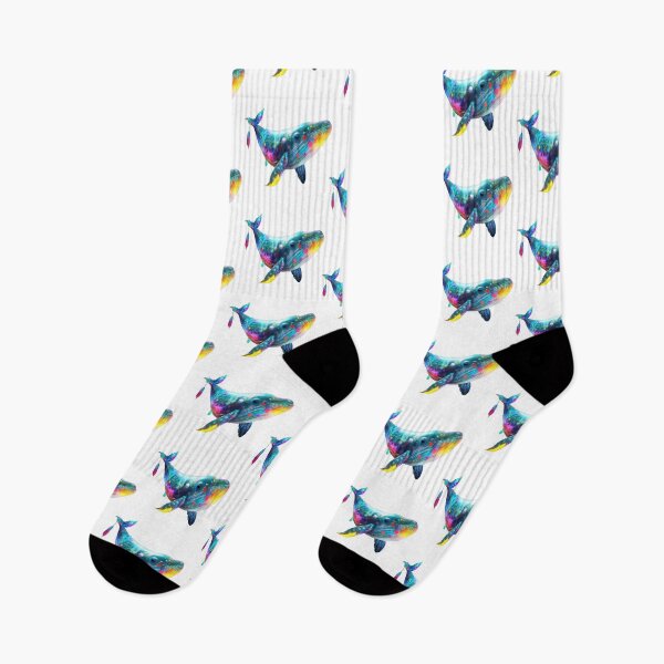 Item preview, Wonderful and Colourful Whale designed and sold by GloriousArtSKD.