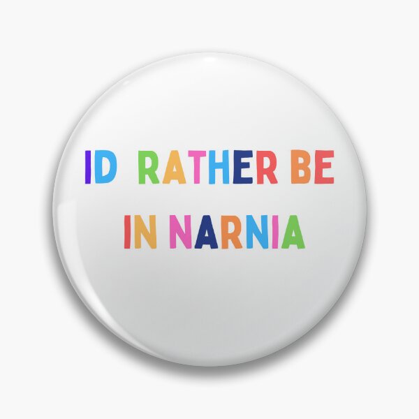 Item preview, Cute funny sarcasm gift/ I’d rather be in narnia / book humor/ lion the witch and the wardrobe designed and sold by LaundrySalt.