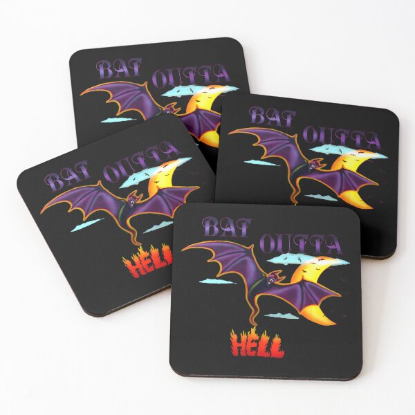 Item preview, Bat Outta Hell designed and sold by PacoLocoDesigns.