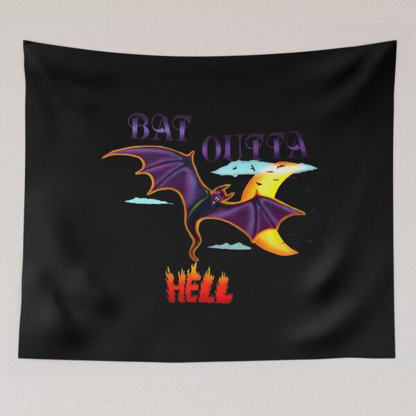 Item preview, Bat Outta Hell designed and sold by PacoLocoDesigns.