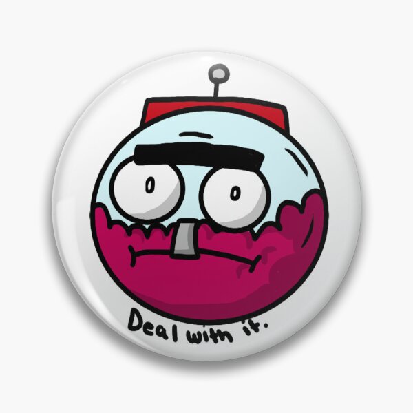 Item preview, boss gumball designed and sold by MurderBeanArt.